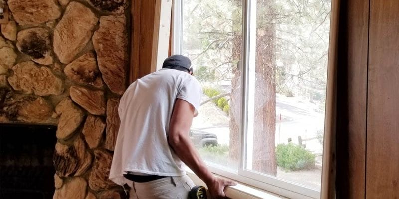 Replacement window installation services